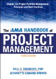 The AMA Handbook of Project Management, Chapter 23: Project Portfolio Management, Principles and Best Practices