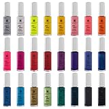 SHANY Nail Art Set (24 Famous Colors Nail Art Polish, Nail Art Decoration)
