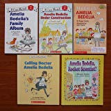 Amelia Bedelia: Set of 5 Books (Amelia Bedelia's Family Album ~ Amelia Bedelia Under Construction ~ Amelia Bedelia, Rocket Scientist? ~ Calling Doctor Amelia Bedelia ~ Teach Us, Amelia Bedelia)