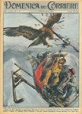 Aquila contro elicottero.