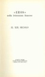 Eros nella letteratura francese. Il XIX secolo. (Gamiani)