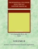 PE (Electrical) Vol 2 (Professional (Electrical) License manual, Vol 2 Reprinted 2011)