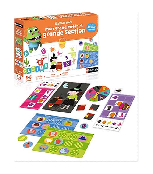 Nathan - 31413 - Jeu Educatif et Scientifique - Grand Coffret Grande Section