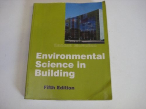 Environmental Science in Building