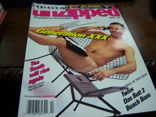 Unzipped Adult Gay Magazine June 23, 1998 Generation XXX