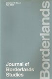 Journal of Borderlands Studies (Fall 2001) (Vol. 16, No. 2 ISSN: 0886-5655)