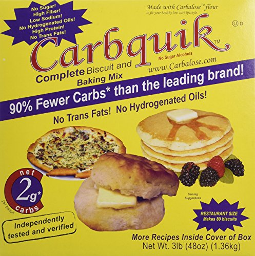 Book Cover Carbquik Baking Biscuit Mix (48oz)