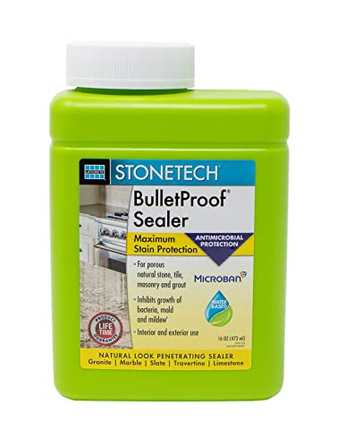 STONETECH Bulletproof Sealer,1 Pint/16OZ (473ML) Bottle Brown