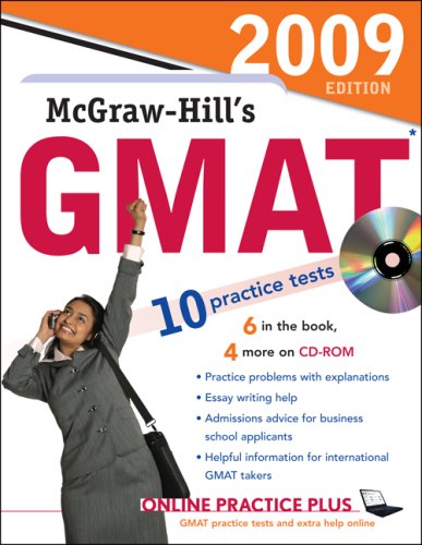 McGraw-Hill's GMAT with CD-ROM, 2009 Edition