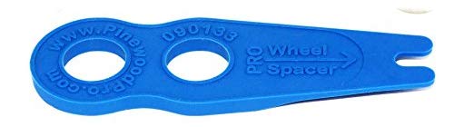 Book Cover Pine Derby PRO Wheel Spacer Gauge Tool with Drill Guide