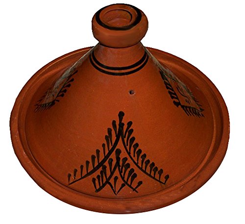 Book Cover Moroccan Lead Free Cooking Tagine 100% handmade Clay Cookware