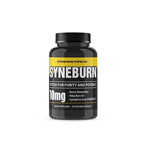 PrimaForce Syneburn Supplement, 180 Capsules â€“ Boosts Metabolism / Helps Burn Fat / Synephrine from ADVANTRA Z