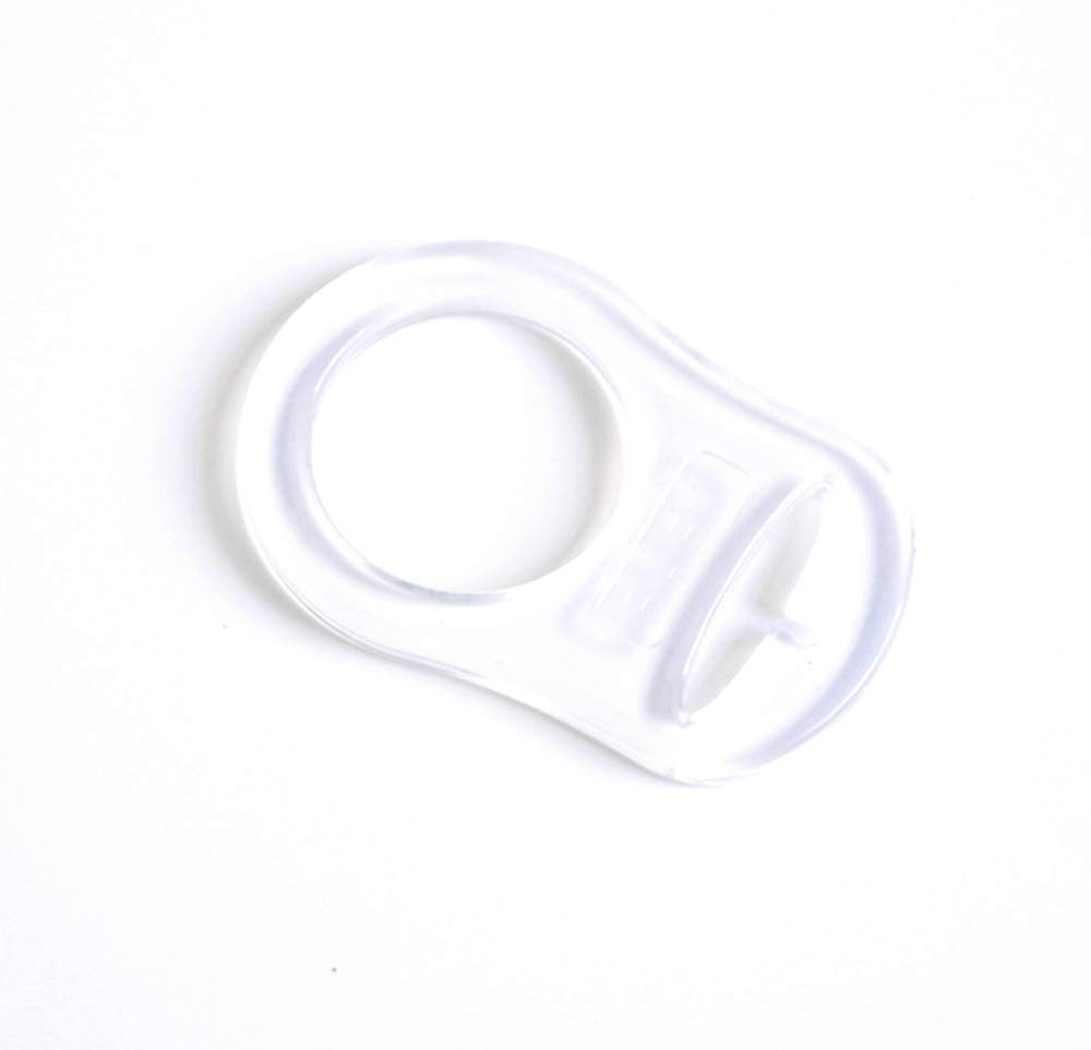 Book Cover 5 MAM Ring Button Style Pacifier Adapter (clear) - by i Craft for Less