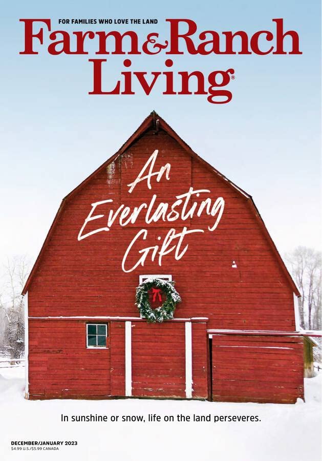 Book Cover Farm & Ranch Living Print Magazine