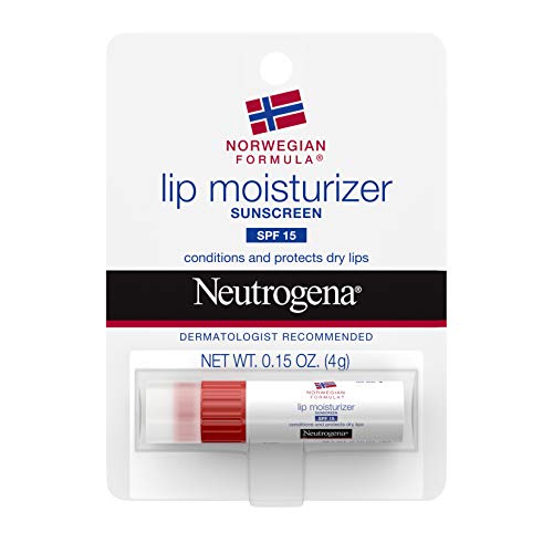 Neutrogena Lip Moisturizer SPF 15, 0.15 Ounce,6 Count
