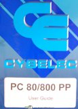 Cybelec PC 80/800 PP, Users Guide, PC 80/800/900 2D Reference, Programming Manual