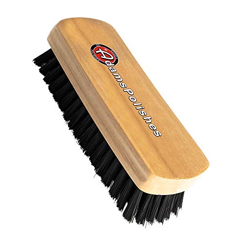 Book Cover Adam's Cockpit Brush - Designed To Deep Clean Carpet & Upholstery, Leather Interior Without Harming Your Interior Surfaces - Durable Premium Quality Nylon Bristles