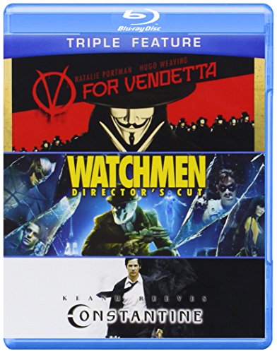 Book Cover V for Vendetta / Watchmen / Constantine (Triple-Feature) [Blu-ray]