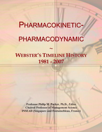Pharmacokinetic-pharmacodynamic: Webster's Timeline History, 1981 - 2007
