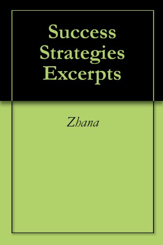 Success Strategies Excerpts