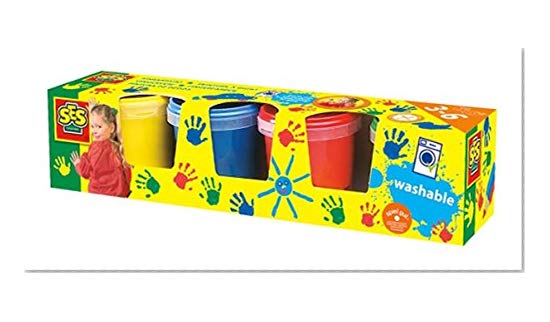 Ses - 00305 - Loisir Créatif - Peinture à Doigts - 4x150 ml