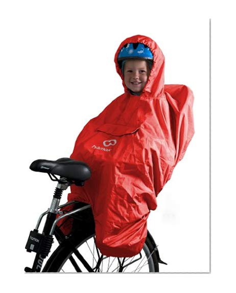 Hamax Protection Pluie Poncho mixte enfant Rouge Taille Unique