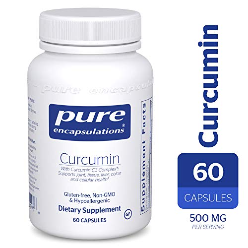 Book Cover Pure Encapsulations - Curcumin - Hypoallergenic Curcumin C3 Complex - 60 Capsules