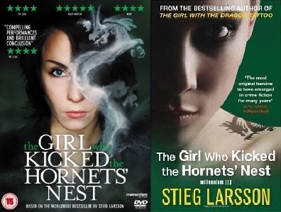 The Girl Who Kicked the Hornets Nest Christmas Gift Set (Includes Book & DVD)