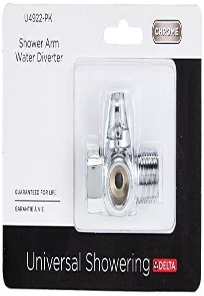 Delta Shower Arm Diverter for Hand Shower, Chrome