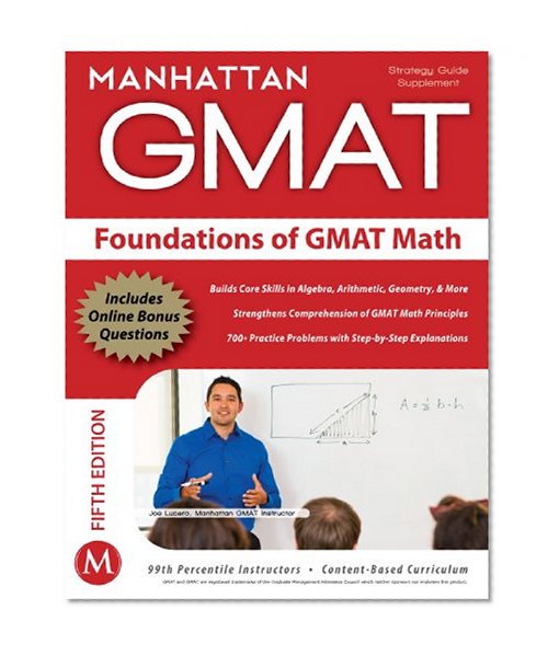Foundations of GMAT Math, 5th Edition