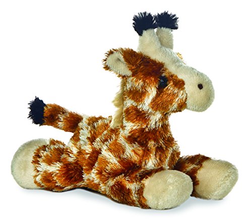 Aurora® Adorable Mini Flopsie™ Gigi™ Stuffed Animal - Playful Ease - Timeless Companions - Brown 8 Inches