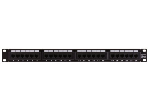 Monoprice Cat6 Patch Panel 110 Type 24 Port (568A/B Compatible)