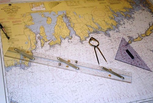 NOAA Nautical Training Chart 1210tr