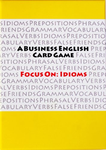 Focus On: Idioms, A Business English Card Game