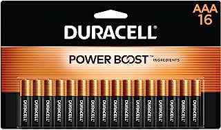 Duracell - CopperTop AAA Alkaline Batteries - long lasting, all-purpose Triple A battery for household and business - 16 Count