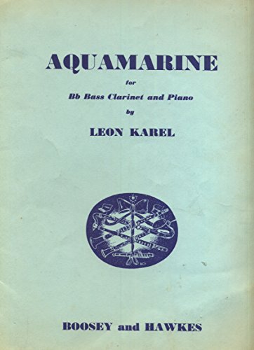Aquamarine (Bb Bass Clarinet and Piano)