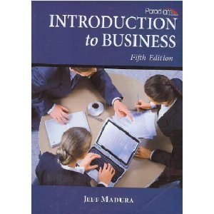 Introduction to Business 5th (Fifth) Edition BYMadura