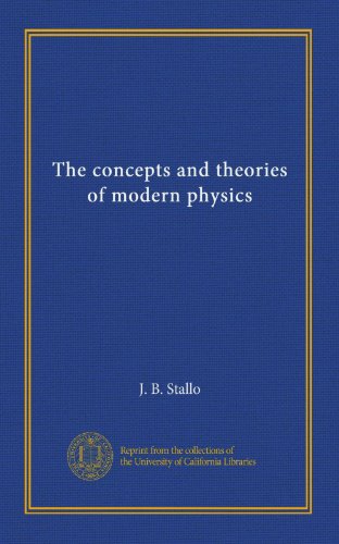 The concepts and theories of modern physics
