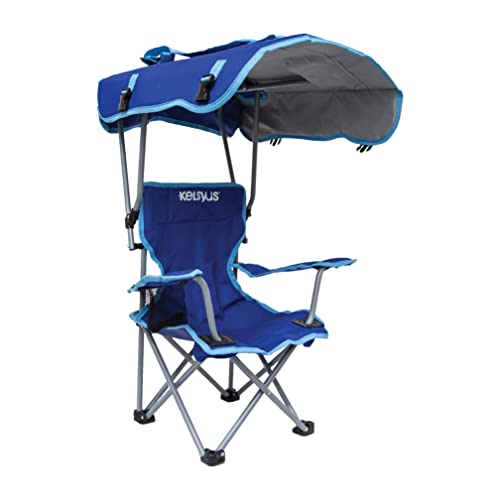 Book Cover Kelsyus Kids Outdoor Canopy Chair - Foldable Children's Chair for Camping, Tailgates, and Outdoor Events
