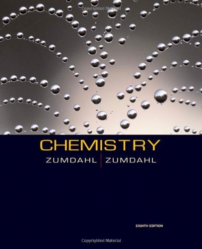 Chemistry (8th, 10) by Zumdahl, Steven S - Zumdahl, Susan A [Hardcover (2008)]