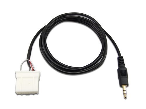 Goliton AUX 3.5mm Cable Connect iPod iPhone MP3 Phone Audio to Mazda Car Player (2 Meter Long)