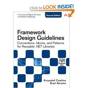 Framework Design Guidelines 2nd Second edition byCwalina