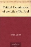 Critical Examination of the Life of St. Paul