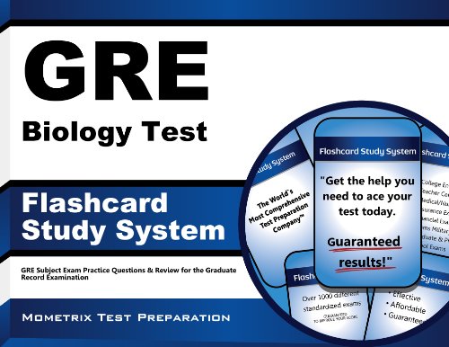 GRE Biology Test Flashcard Study System: GRE Subject Exam Practice Questions & Review for the Graduate Record Examination
