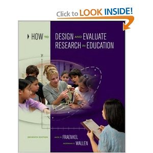 CramOutlineText - How to Design and Evaluate Research in Education 7th (Seventh) Edition byFraenkel