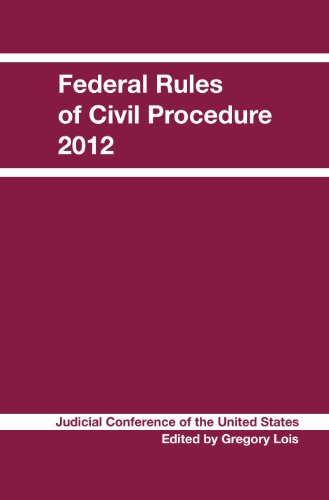Federal Rules of Civil Procedure 2012