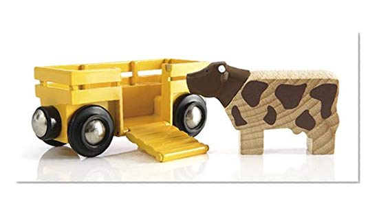 BRIO World  - 33406 - WAGON TRANSPORT DE BETAIL