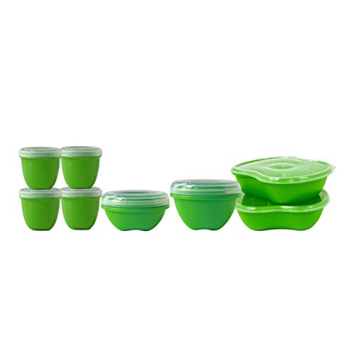 Preserve 8-Piece Food Storage Set, Made from Recycled Plastic