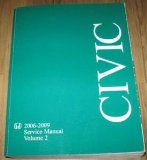 2006 2007 2008 2009 2010 Honda Civic Shop Service Repair Manual, Volume 2