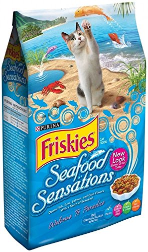 Friskies Seafood Sensations Dry Cat Food 16lb